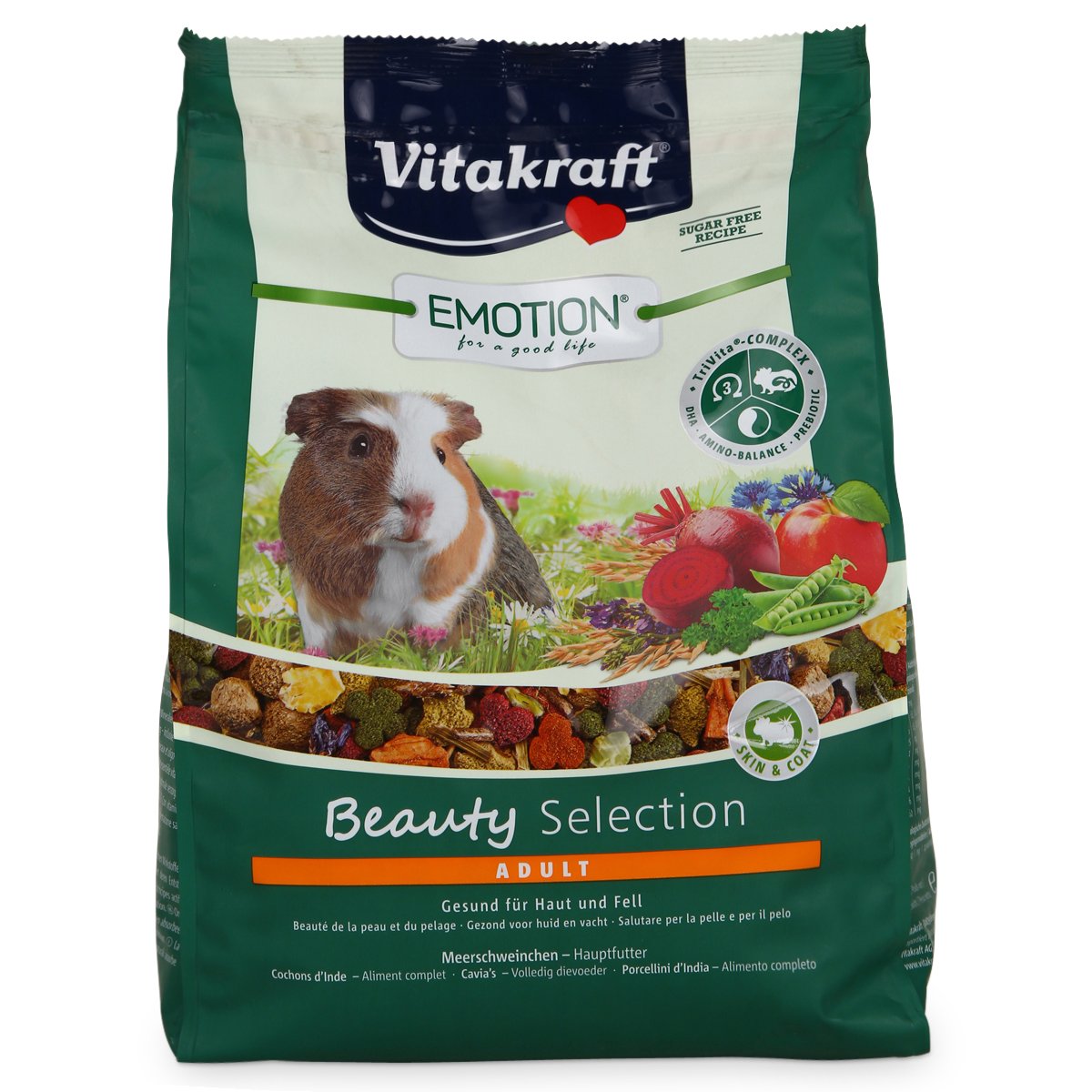 Vitakraft Emotion Beauty Selection Adult morčata 1,5 kg