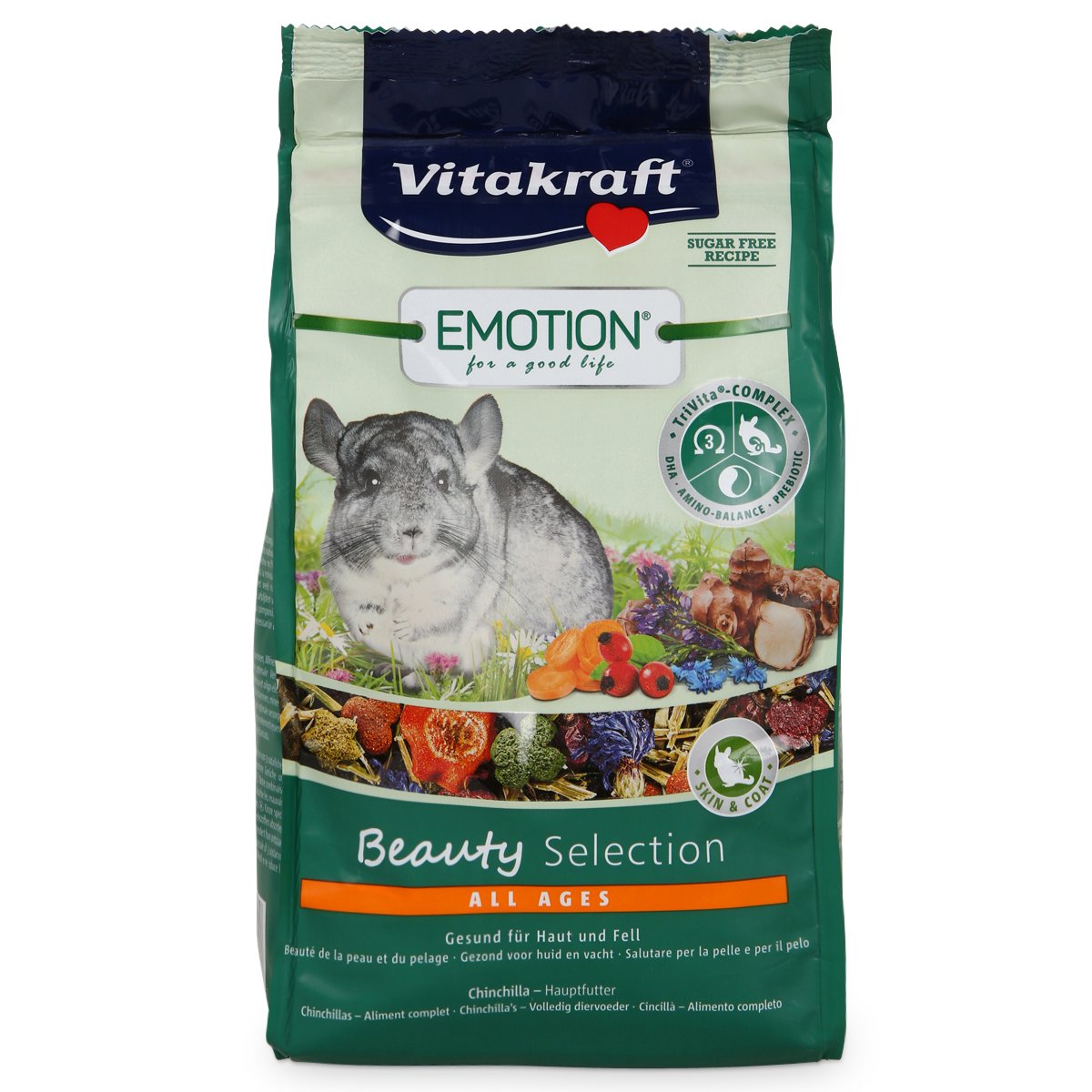 Levně Vitakraft Emotion Beauty Selection činčily 600 g