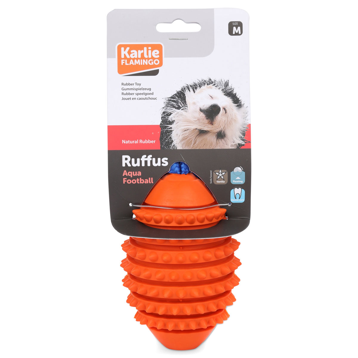 Levně Karlie Ruffus Aqua gumová hračka pro psy 110