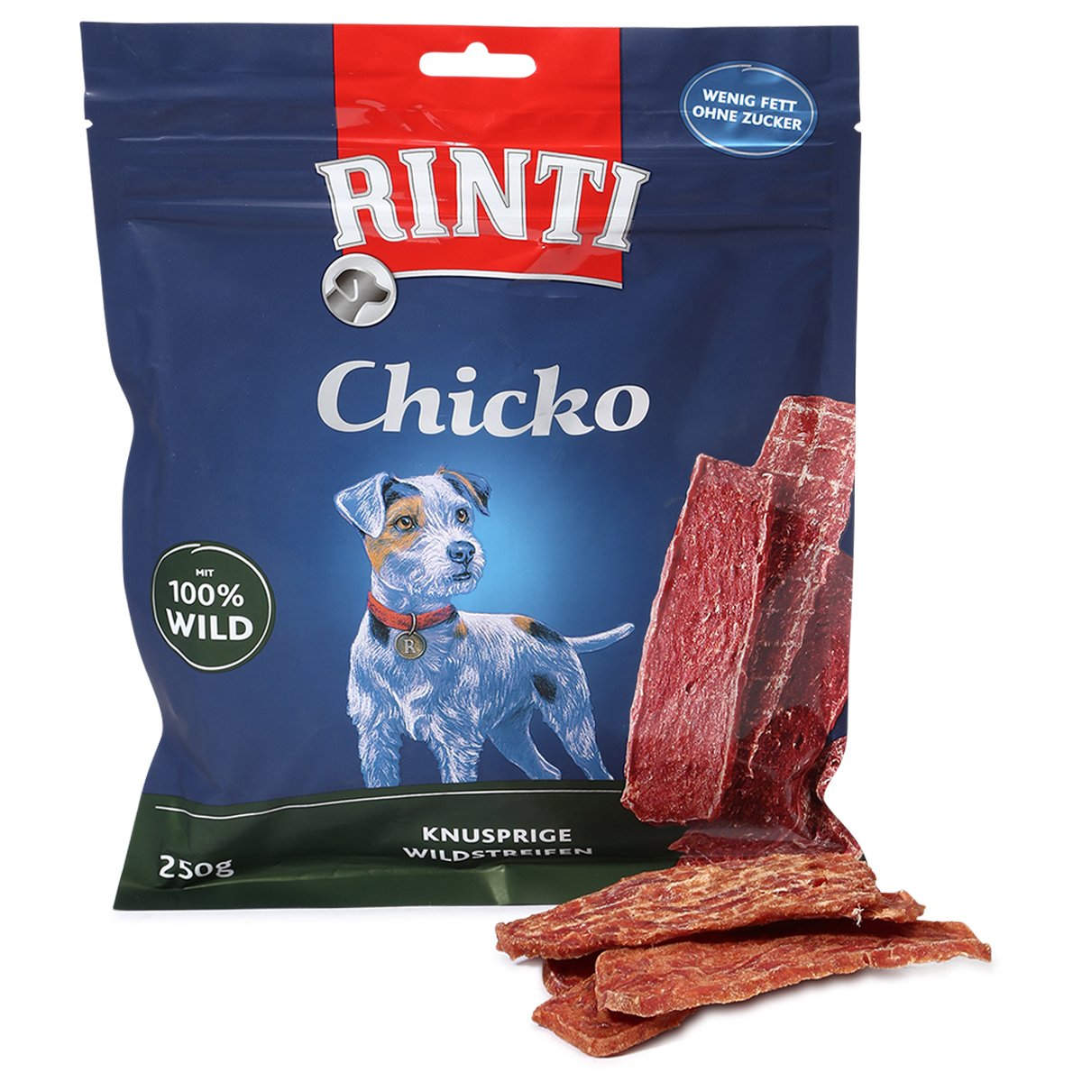 Levně Rinti Chicko Wild „crispy“, 250 g