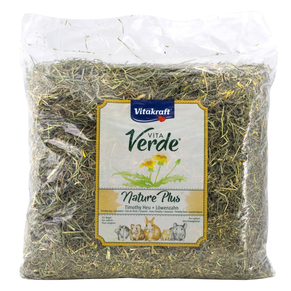 Levně Vitakraft Vita Verde seno a pampeliška 500 g