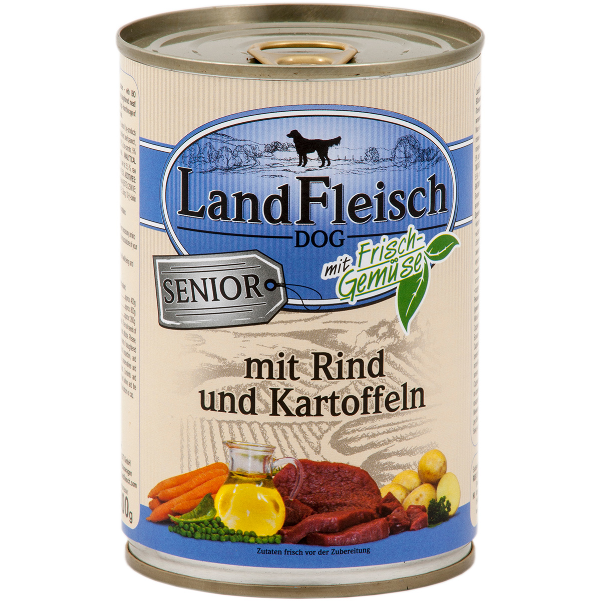 Landfleisch Dog Senior s hovězím a brambory 12 × 400 g