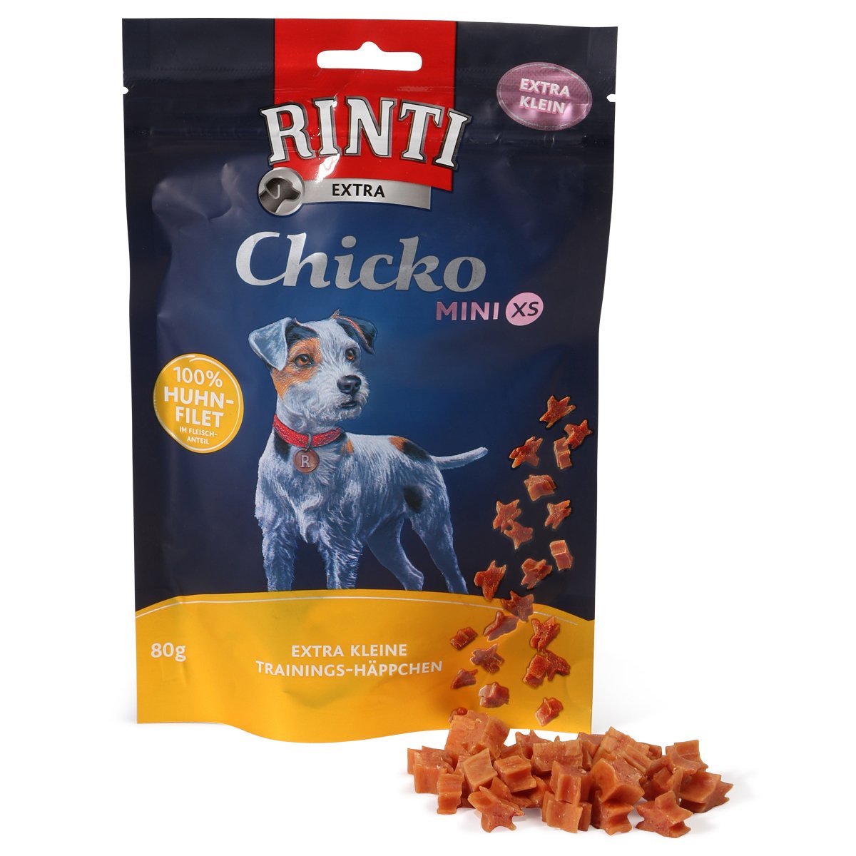 RINTI Extra Chicko Mini XS 6 × 80 g