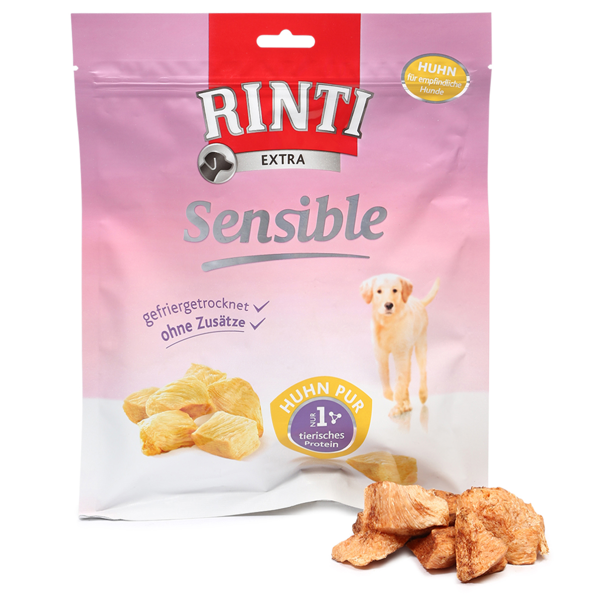 Levně Rinti Sensible Snack kuřecí maso 3 × 120 g