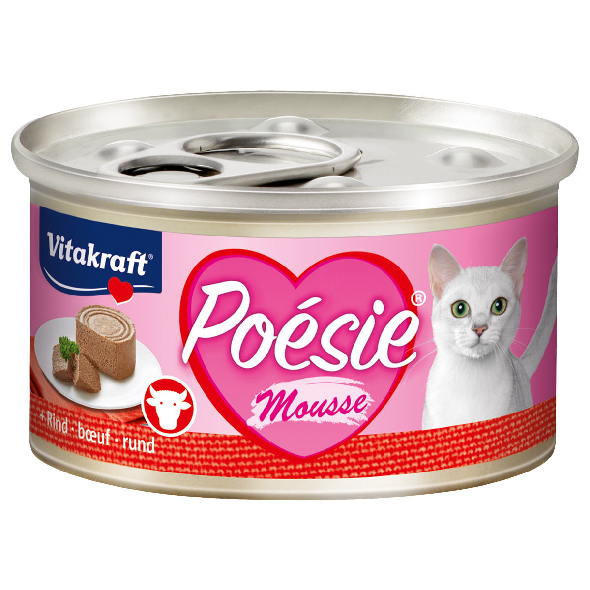 Vitakraft Katzenfutter Poésie Mousse Rind 12x85g Vitakraft Katzenfutter Poésie Mousse Rind 12x85g