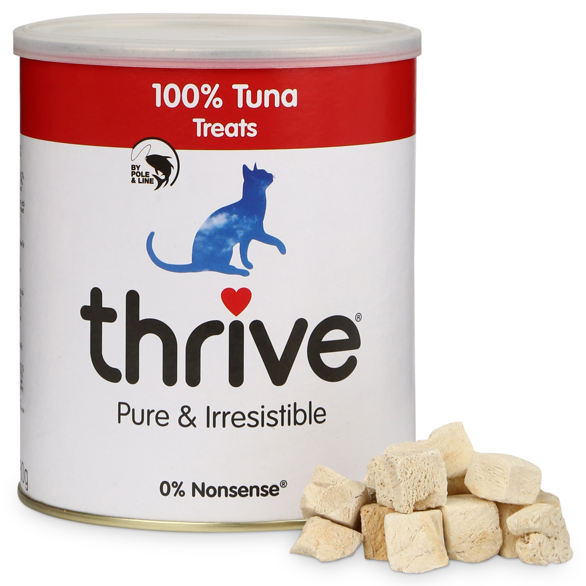 thrive 100% Thunfisch Katzensnack MaxiTube 2x180g