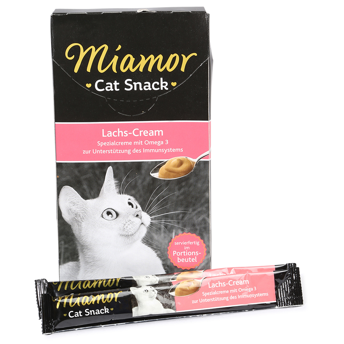 Miamor Cat Snack Cream Lachs 24x15g