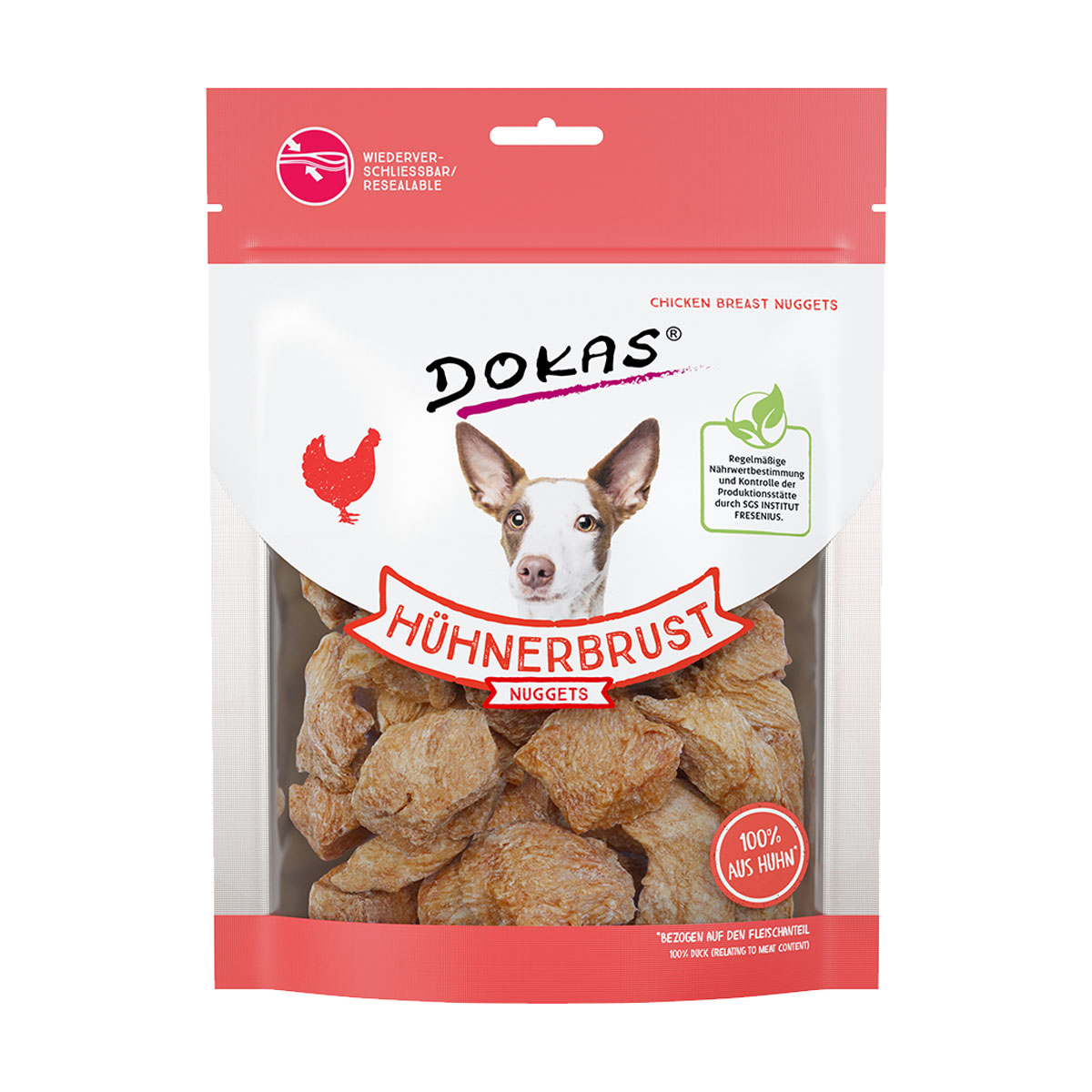 Dokas nugety z kuřecích prsou 2 × 110 g