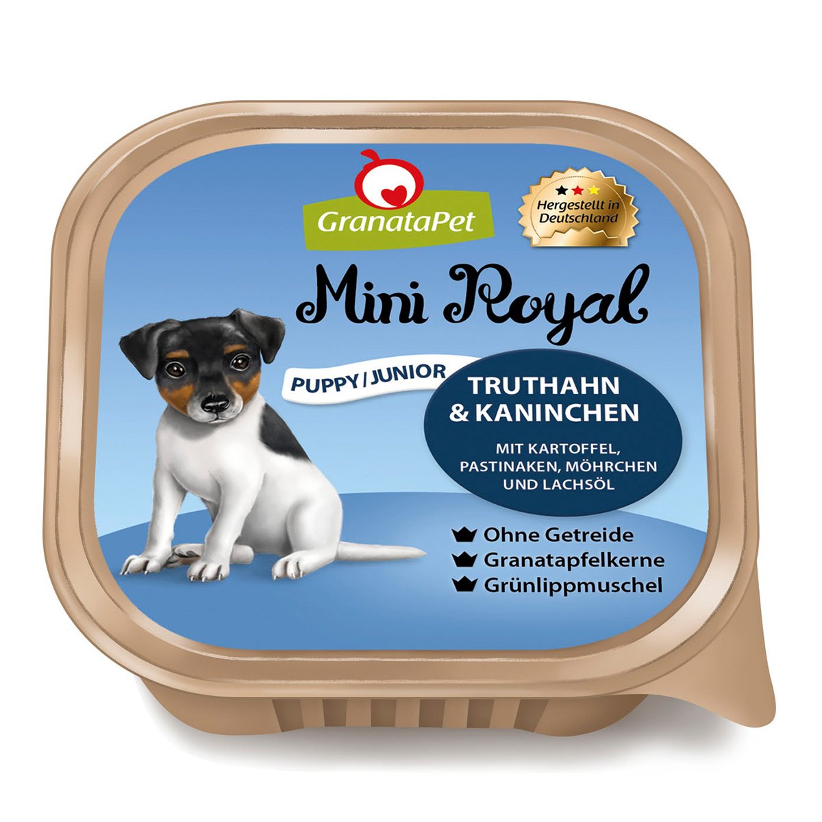 Levně GranataPet Mini Royal Junior s krocanem a králíkem 22 × 150 g