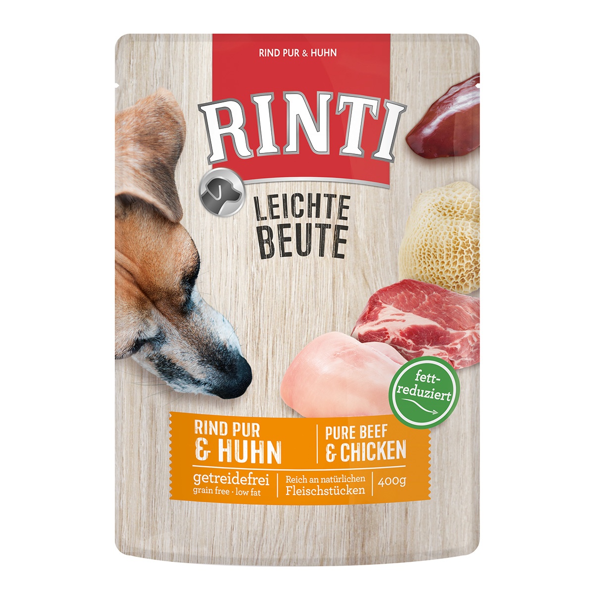 Rinti Leichte Beute čisté hovězí maso + kuřecí maso 20 × 400 g