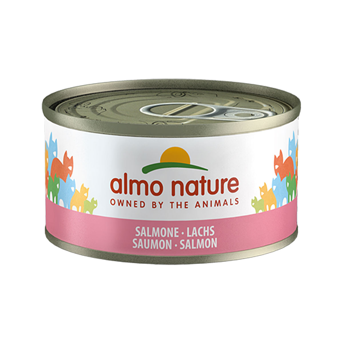 Almo Nature Cat Megapack s lososem 6 × 70 g