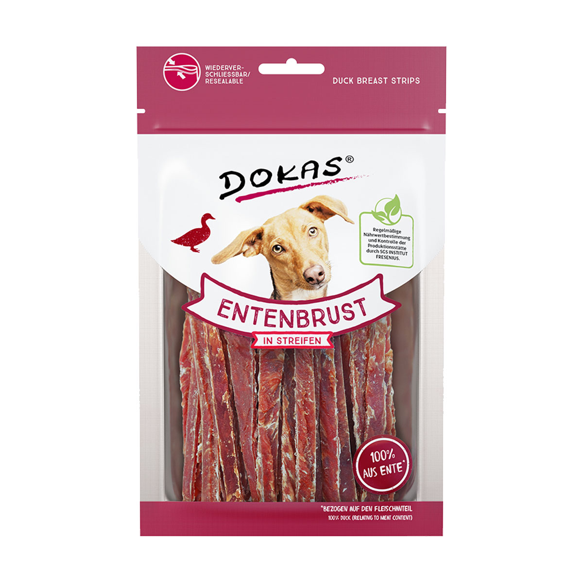 Dokas proužky kachních prsou 70 g