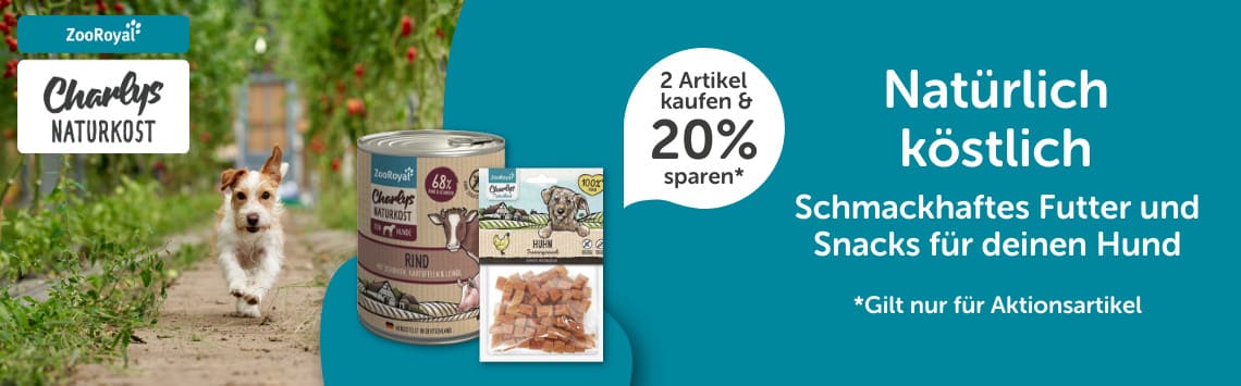 20% auf Charlys Naturkost