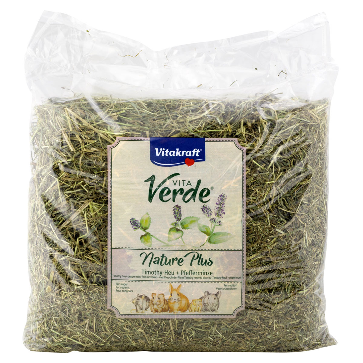 Levně Vitakraft Vita Verde seno a máta 500 g