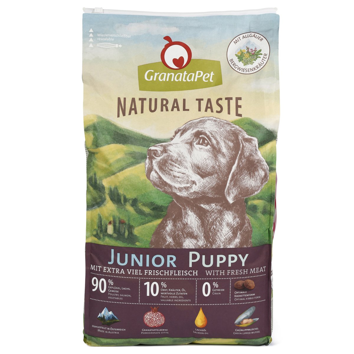 Levně GranataPet Natural Taste Junior/Puppy 2 × 12 kg