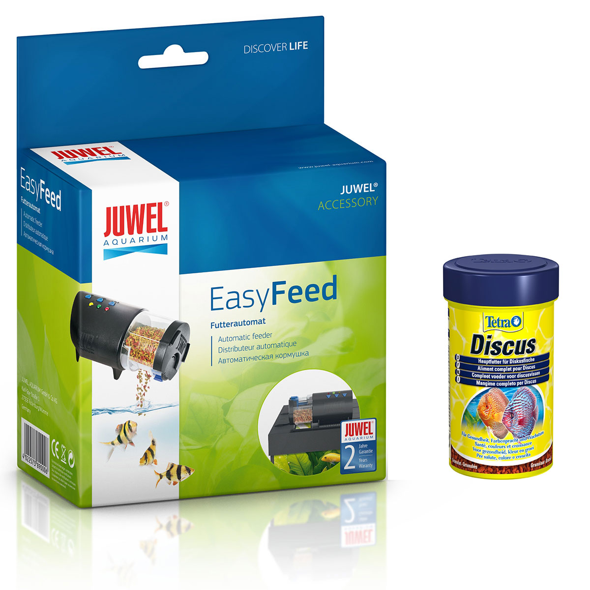 Juwel EasyFeed + Tetra Diskus 1000 ml