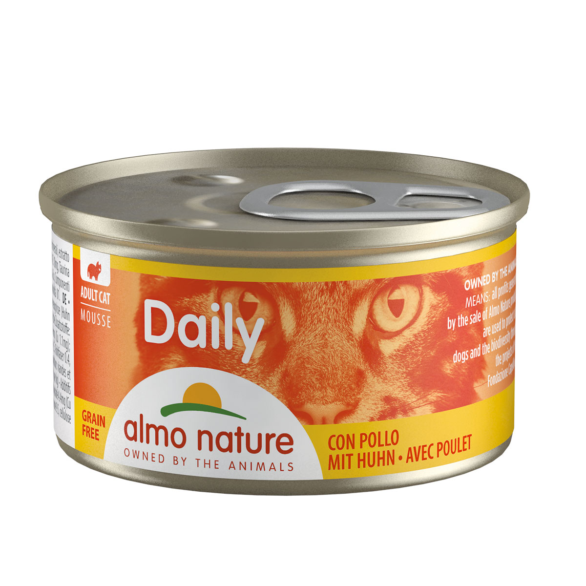 Levně Almo Nature Daily Menu Cat Mousse s kuřecím masem 24 × 85 g