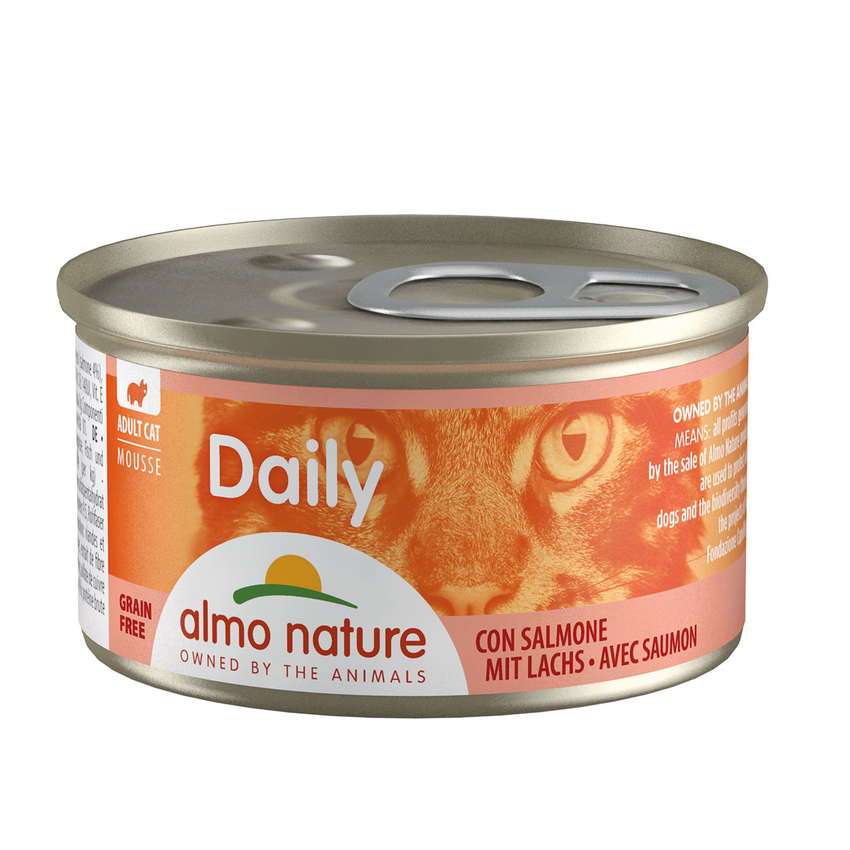 Levně Almo Nature PFC Daily Menu Mousse s lososem 24 × 85 g