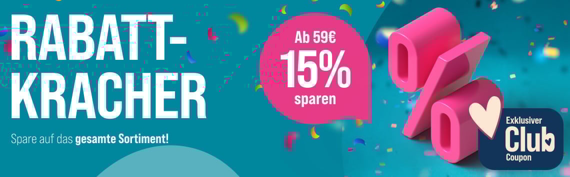 15% ab 59€ auf ALLES!
