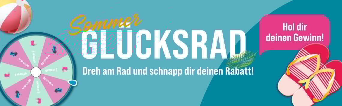 Dreh' am Sommer-Glücksrad!