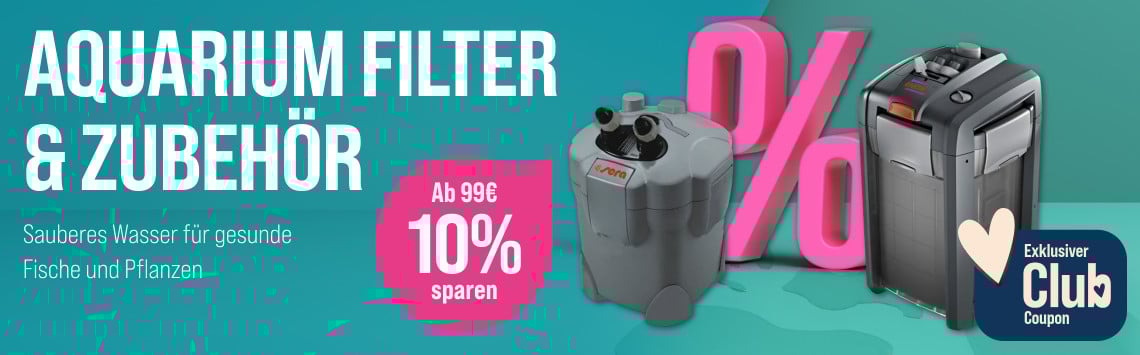 10% auf Filter & Zubehör