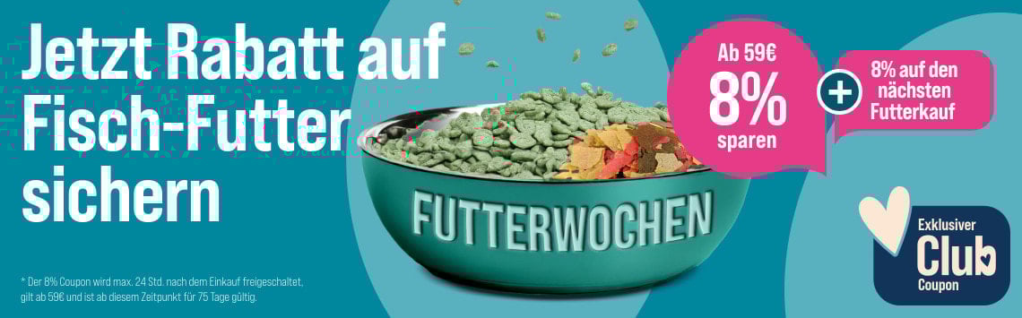 8 % Futterrabatt