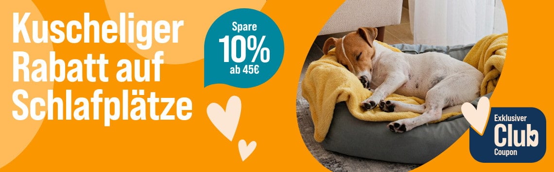 Spare 10 % auf Schlafplätze