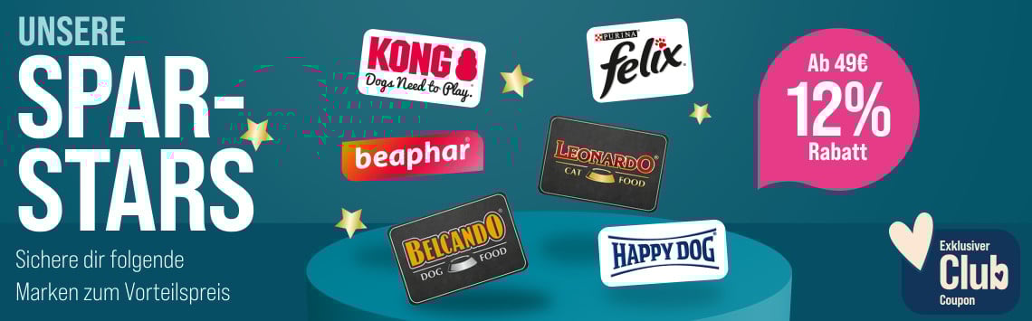 12 % Rabatt auf Topmarken