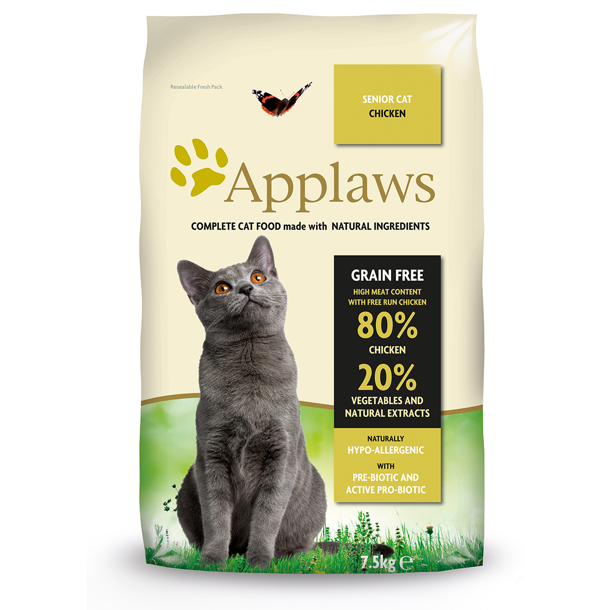 Applaws Cat Senior s kuřecím masem 2x7,5kg