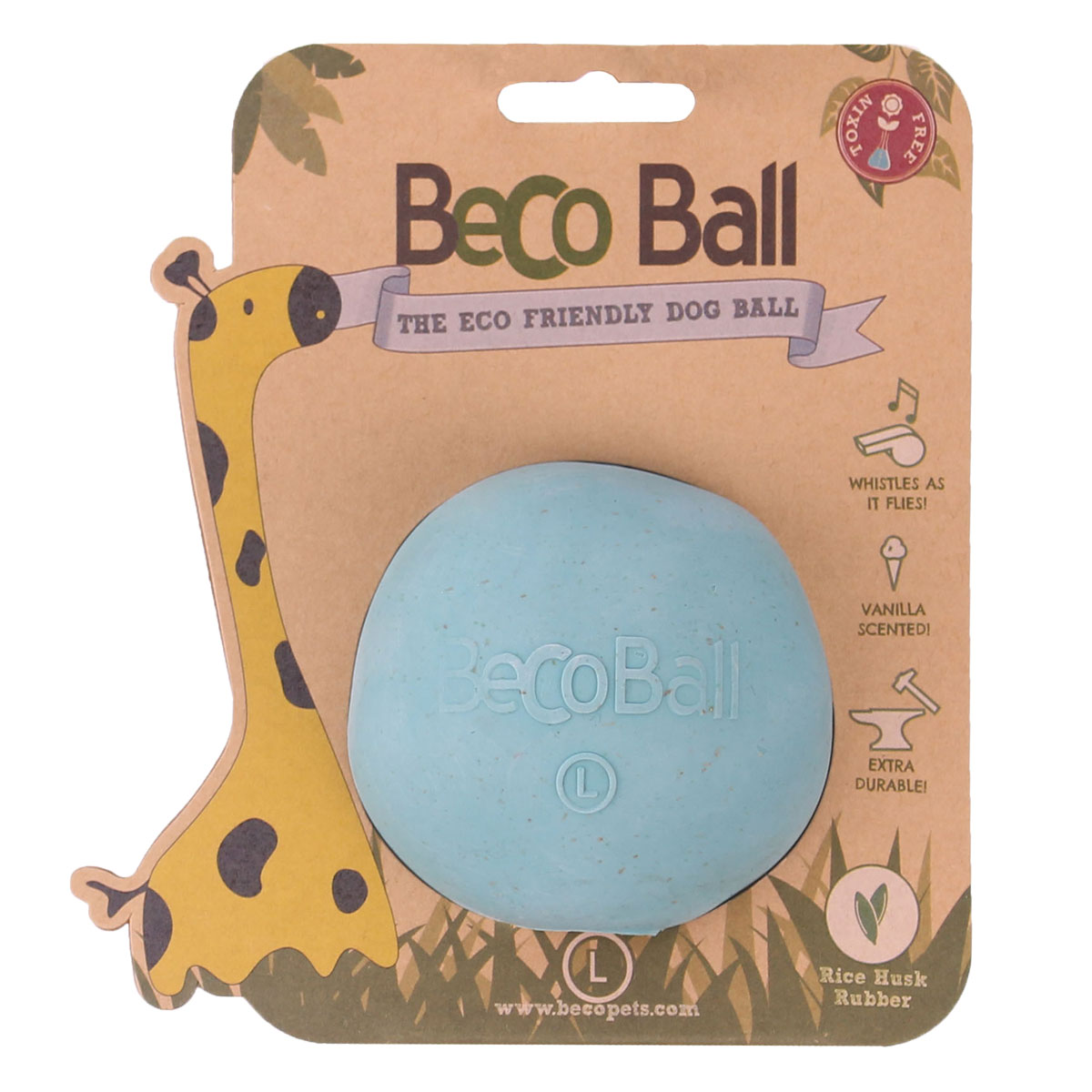 Beco Pets Beco Ball míček pro psy, modrý L