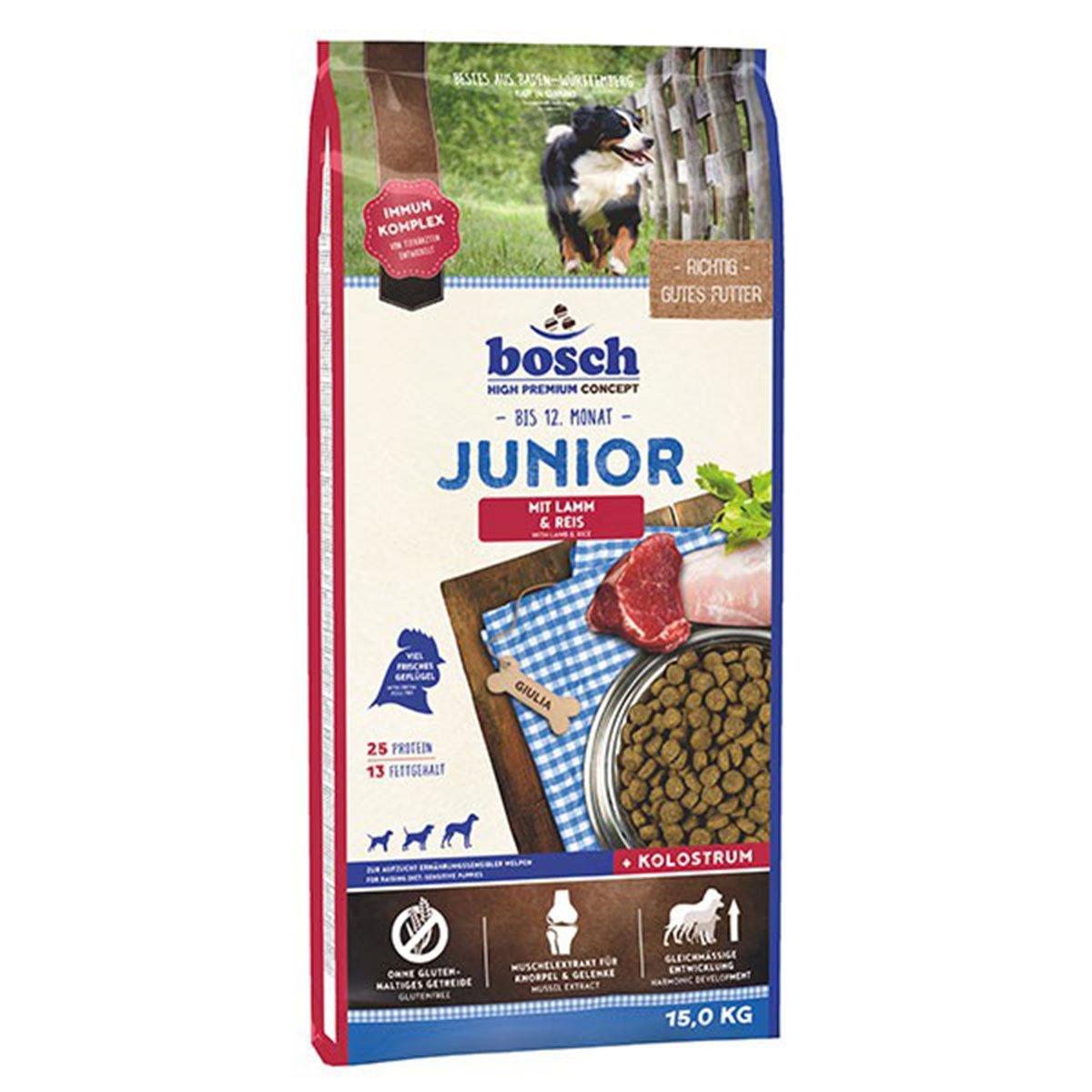 Bosch Junior jehněčí maso a rýže 15 kg