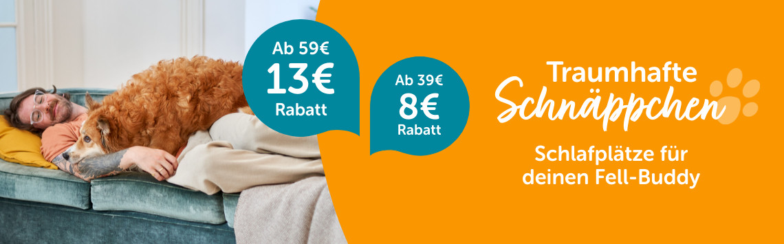 Schlafplätze mit bis zu 13€ Rabatt