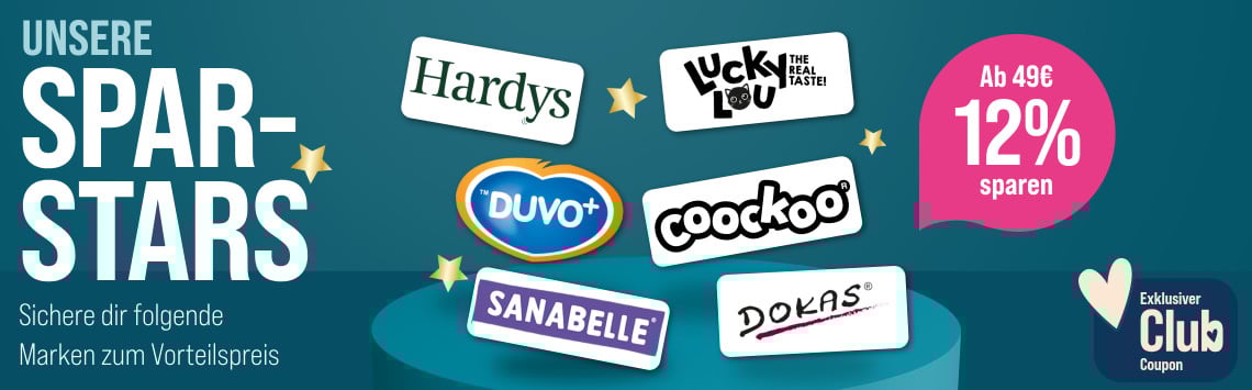 12% auf Topmarken