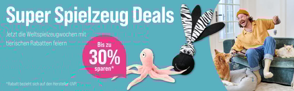 Spielzeug für deinen Vierbeiner