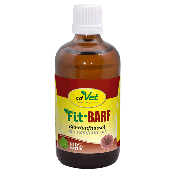 Levně cdVet Fit-BARF bio s olejem z konopného semínka 100 ml