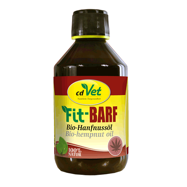 Levně cdVet Fit-BARF bio s olejem z konopného semínka 250 ml