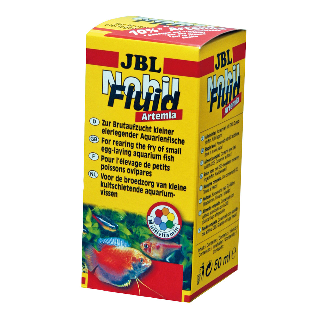 JBL NobilFluid Artemia krmivo pro potěr 50 ml