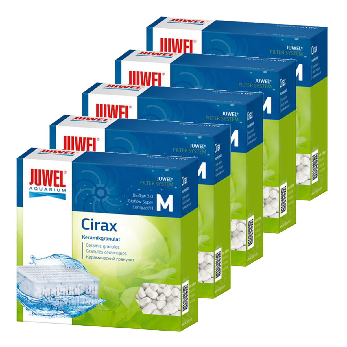 Levně Juwel Cirax Bioflow filtrační náplň 5xBioflow 3.0-Compact