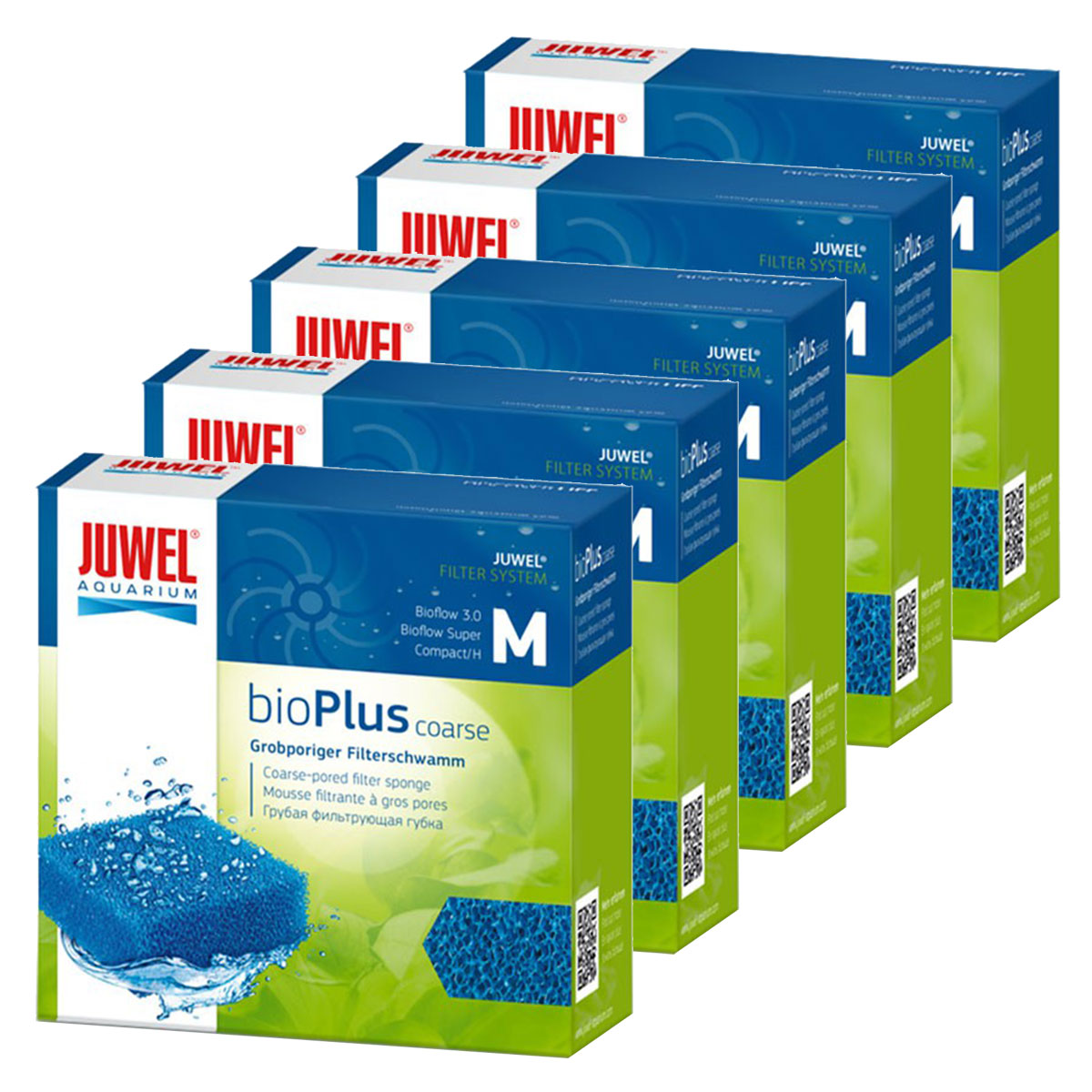 Juwel bioPlus Bioflow filtrační houba hrubá 5xBioflow 3.0-Compact