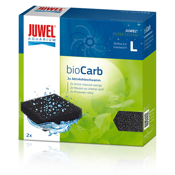 Juwel filtrační houba s aktivním uhlím bioCarb Bioflow Bioflow 6.0-Standard