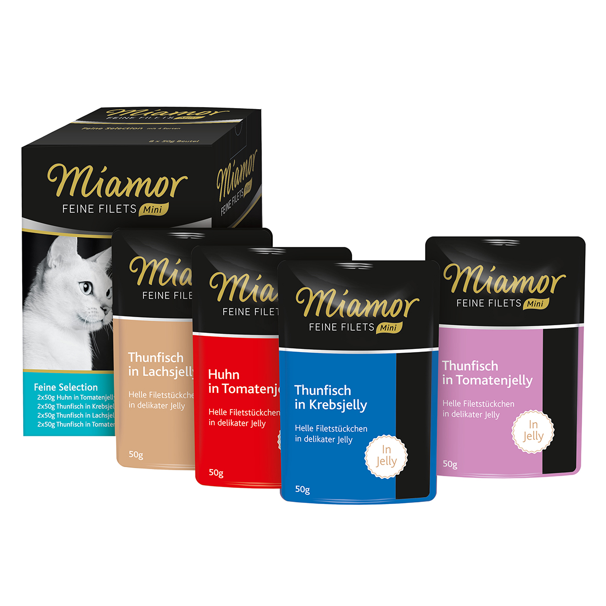 Miamor Feine Filets Mini Multibox Feine Selection 8x50g Miamor Feine Filets Mini Multibox Feine Selection 8x50g