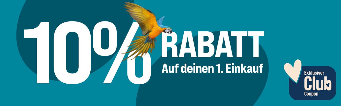 10% Willkommensrabatt