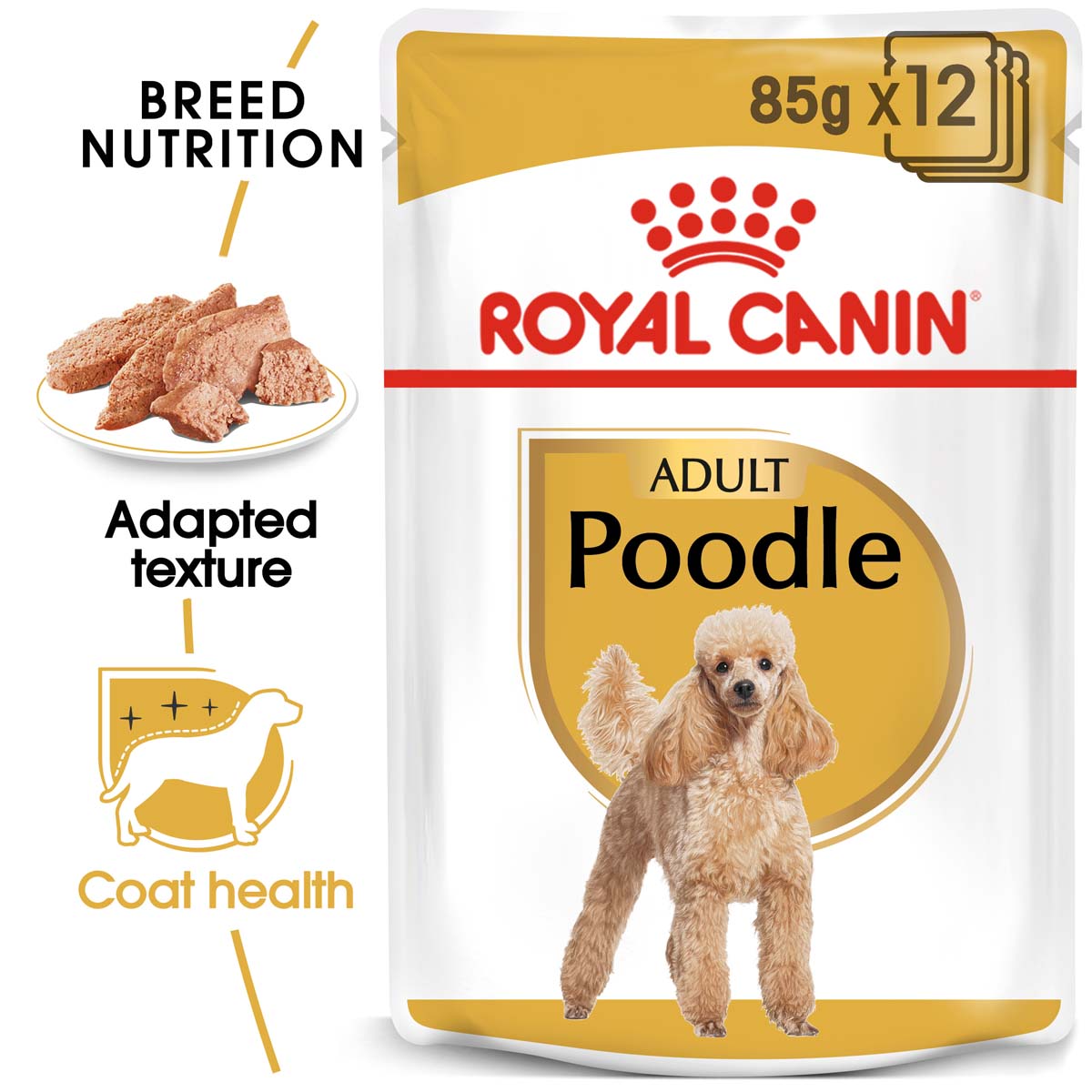 ROYAL CANIN Poodle Adult v omáčce kapsička pro pudly 12× 85 g