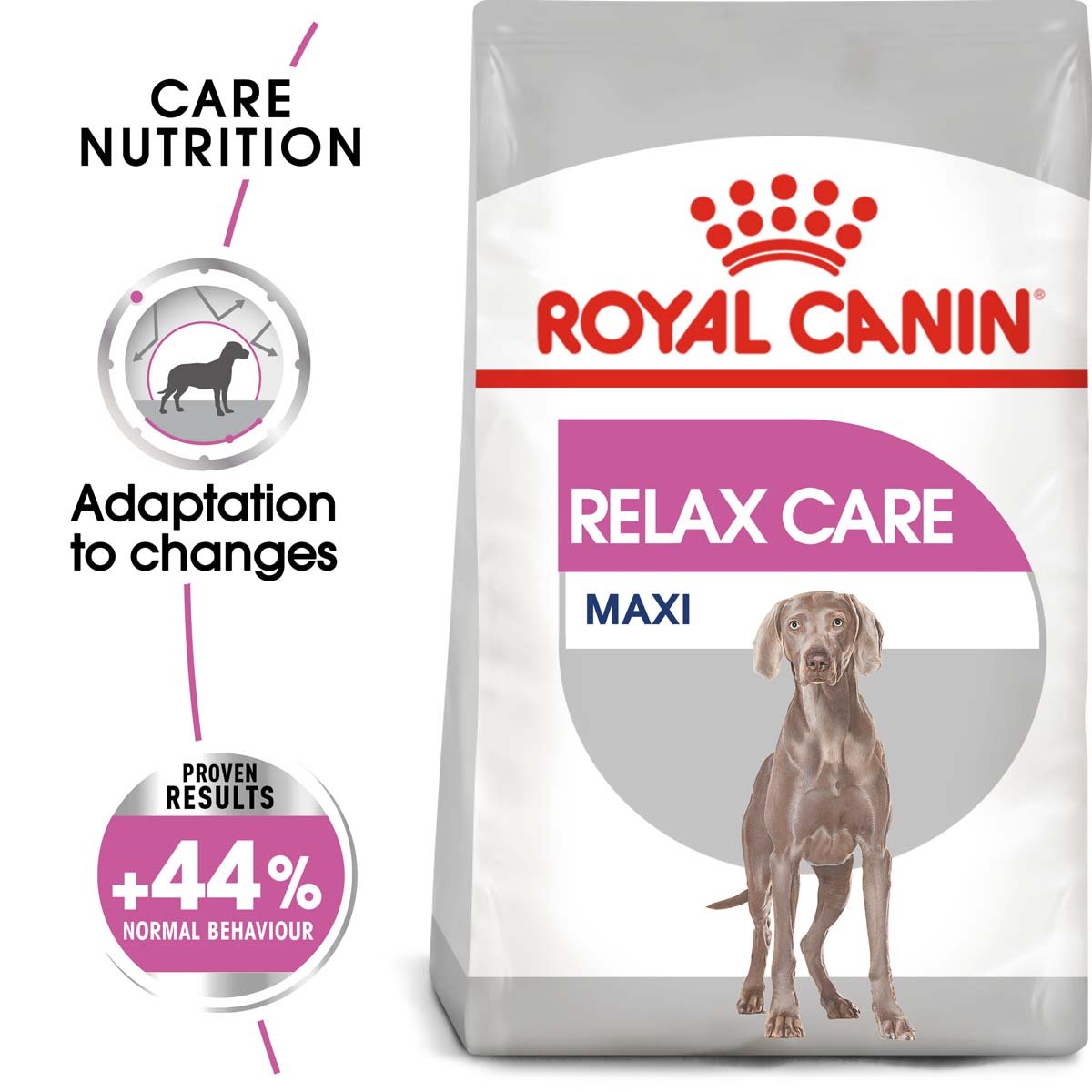 Levně ROYAL CANIN RELAX CARE MAXI pro velké psy v neklidném prostředí 2 × 9 kg