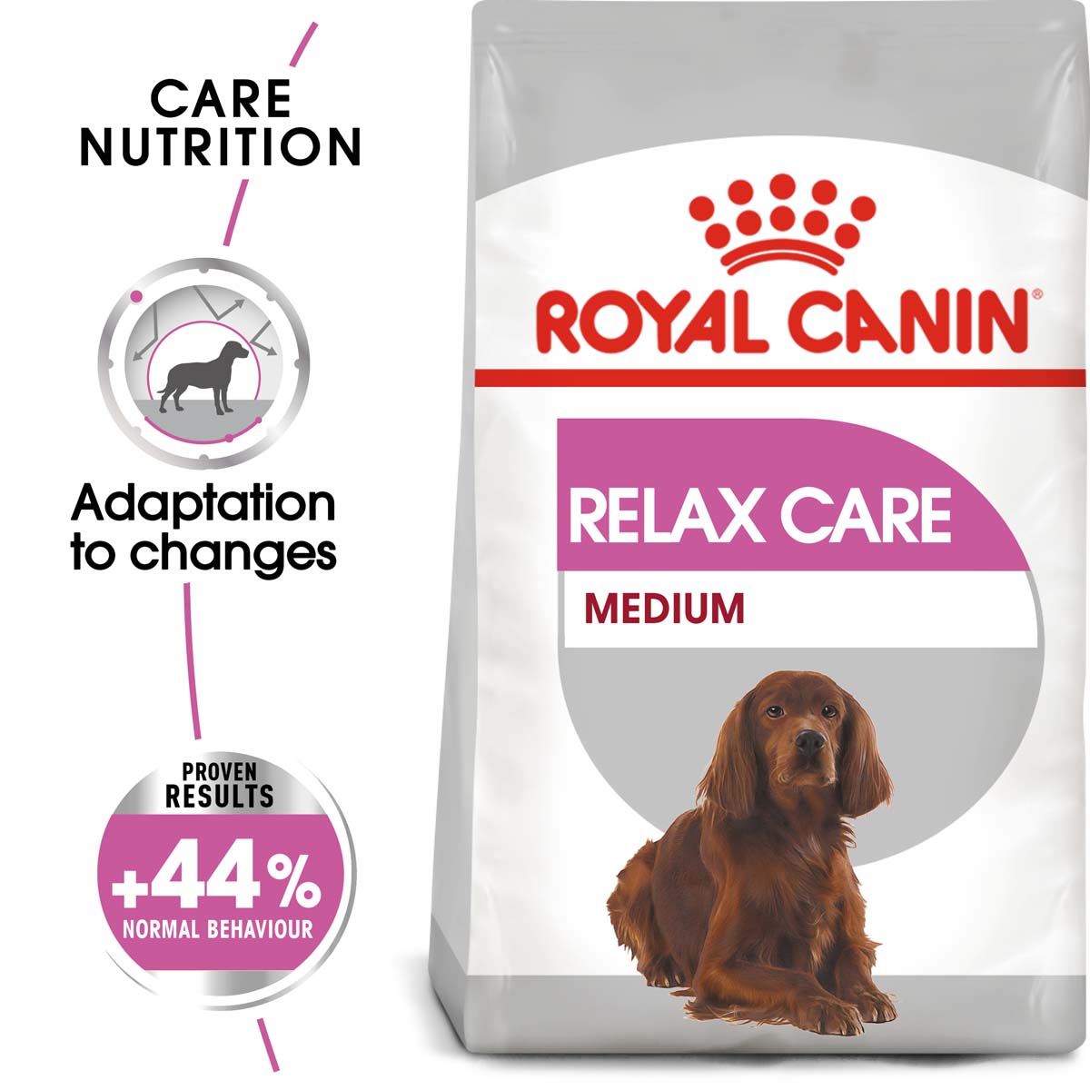 Levně ROYAL CANIN RELAX CARE MEDIUM granule pro středně velké psy v neklidném prostředí 10 kg