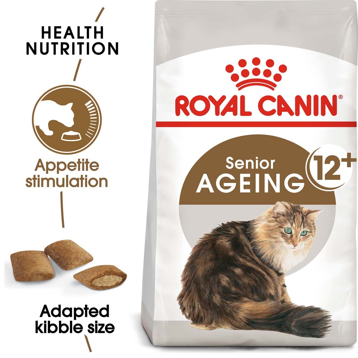 ROYAL CANIN AGEING 12+ Trockenfutter für ältere Katzen 4kg
