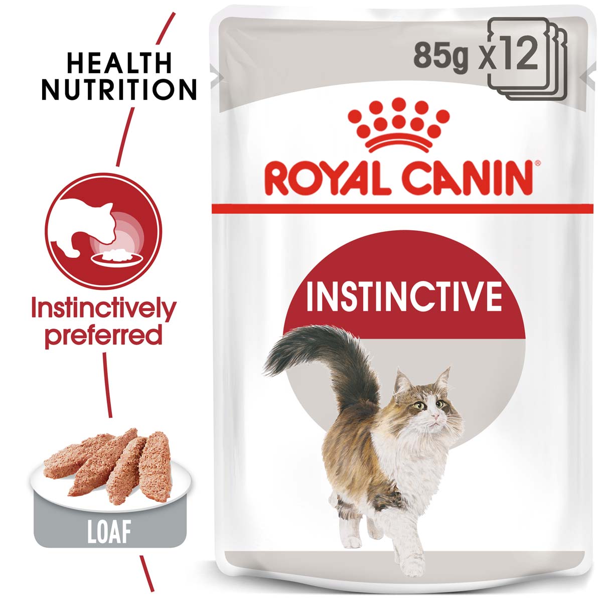 ROYAL CANIN INSTINCTIVE Mousse 12 × 85 g
