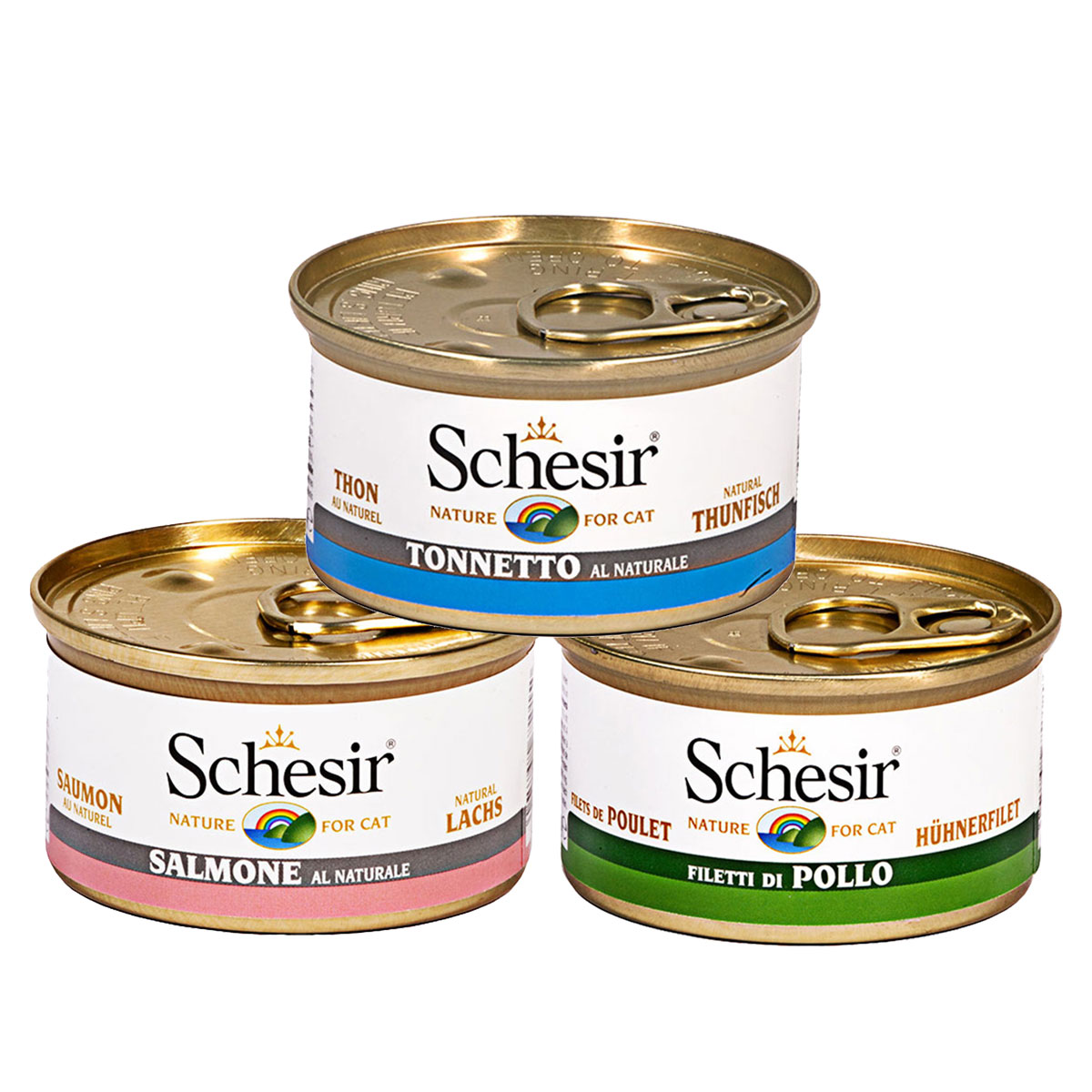 Schesir 42 × 85 g, variace chutí