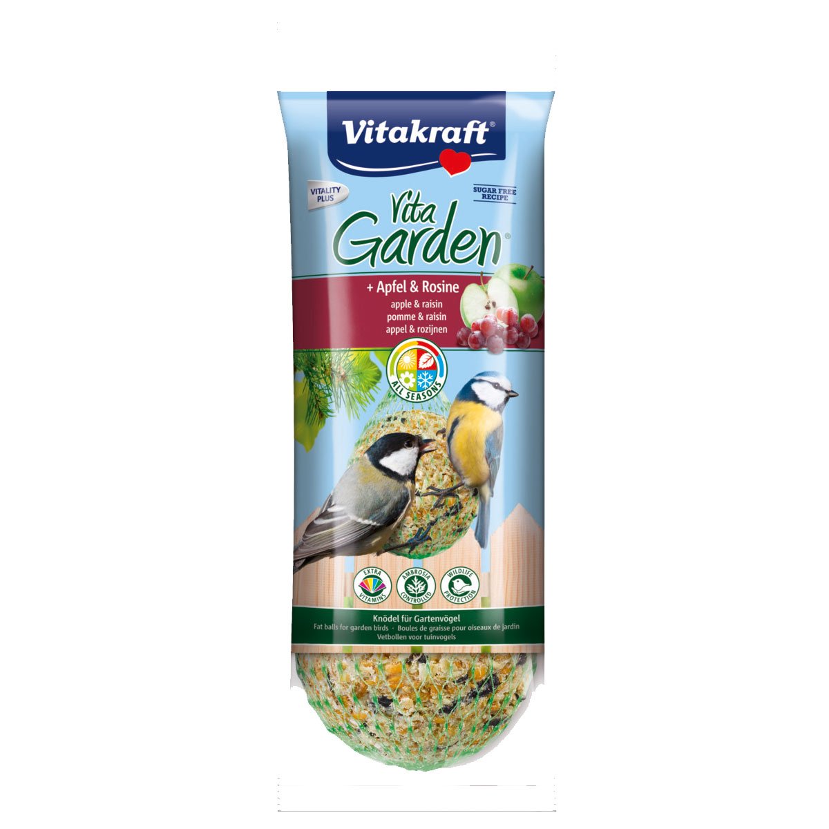 Vita Garden® knedlík jablka a rozinky 4 kusy