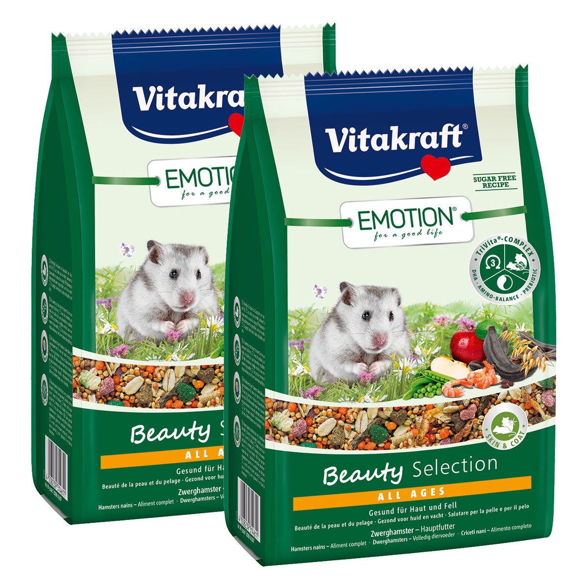 Vitakraft Emotion Beauty Selection zakrslí křečci 2× 300 g